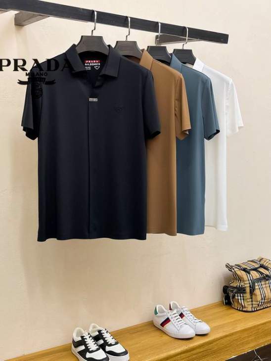 Picture of Prada Polo Shirts Short _SKUPradaM-4XL24cr24525644